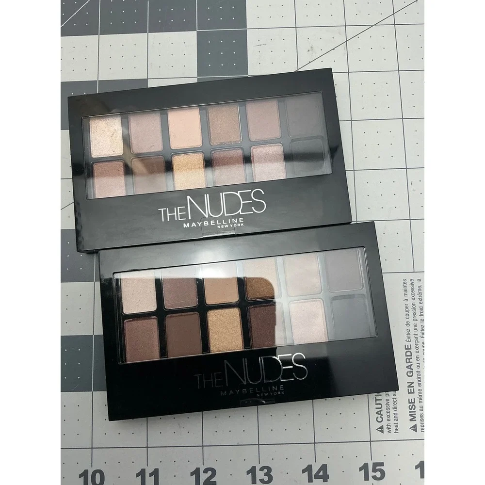 Maybelline The Nudes Eyeshadow Palette‎ 12 Shade Neutral Bundle 50X103 2 Count